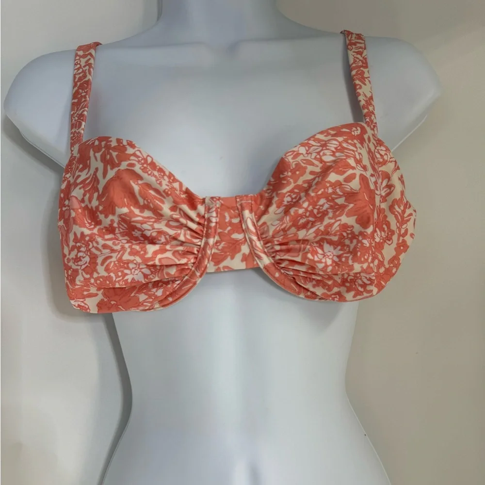 Peony Ruched Sustain Holiday Floral Carnation Print‎ S